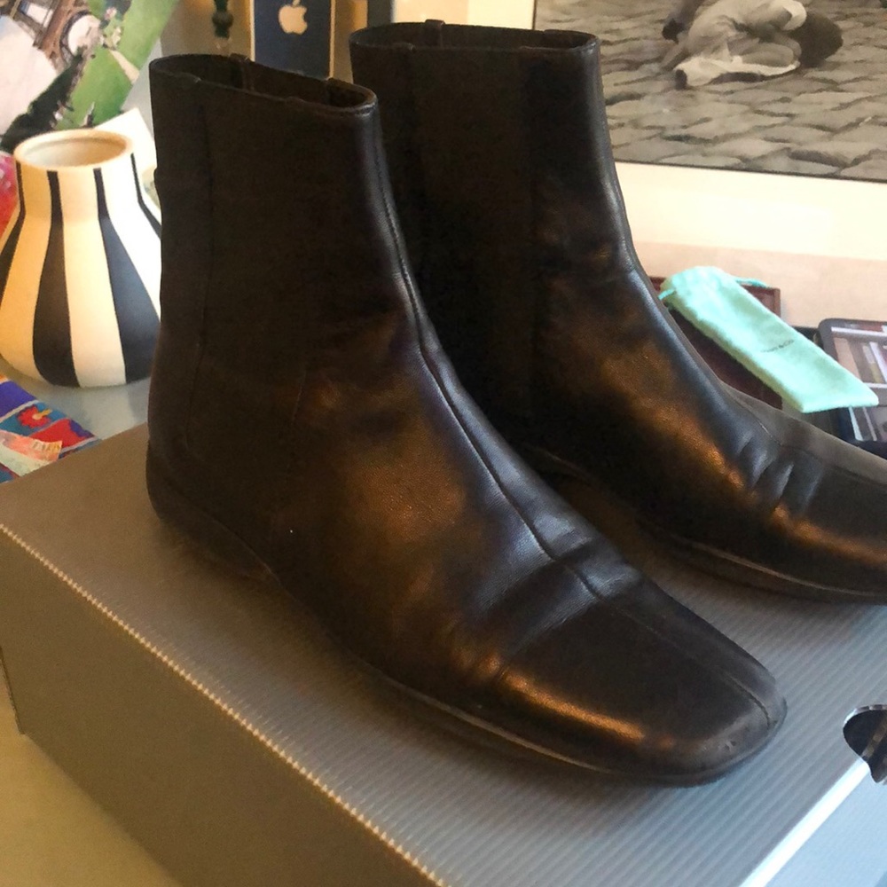 PRADA Sport Nappa Black Chelsea boot
